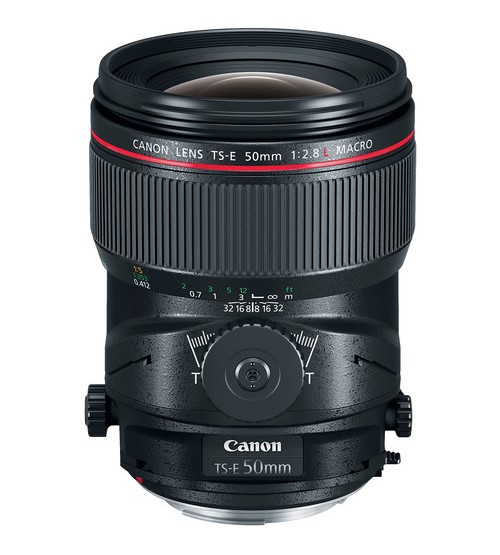 Canon TS-E 50mm f/2.8L Macro Tilt-Shift Lens